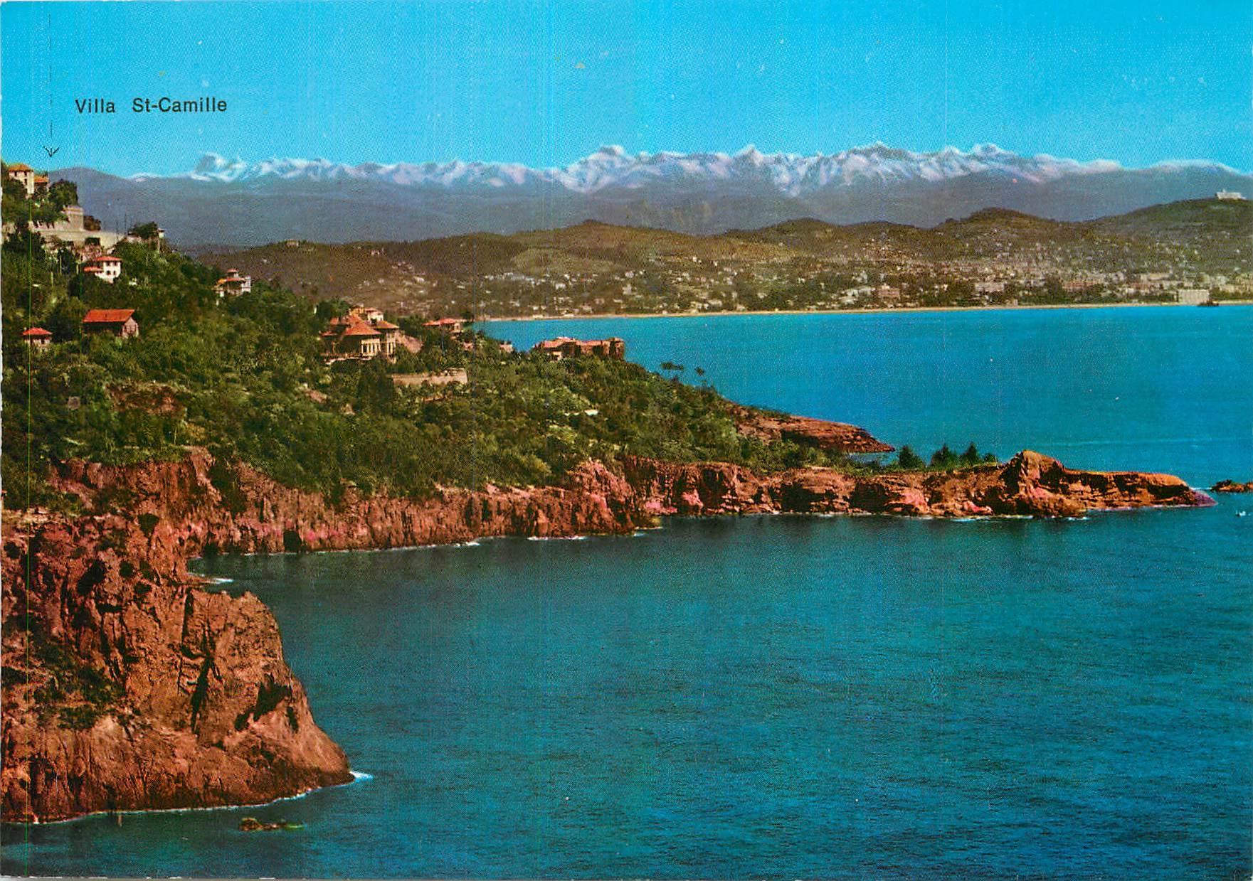 CPA Cote d'Azur Theoule A M Maison d'Accueil St Camille Vue panoramique 