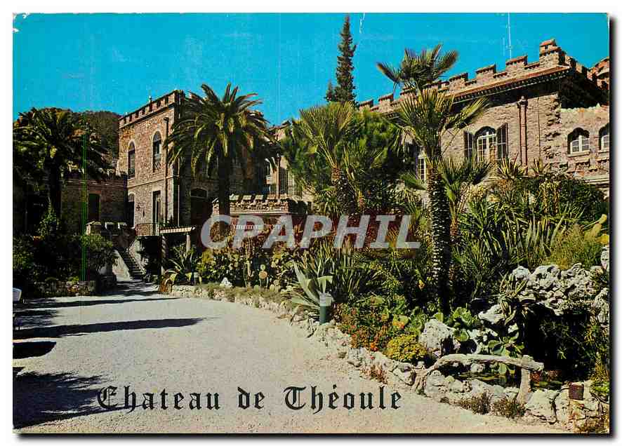 CPA Theoule sur Mer Cote d'Azur Le Chateau Centre de Vacances C.C.A.S. 