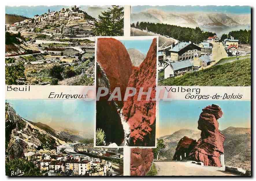 CPM Les Circuit Cians et Daluis Valberg Beuil Entrevaux