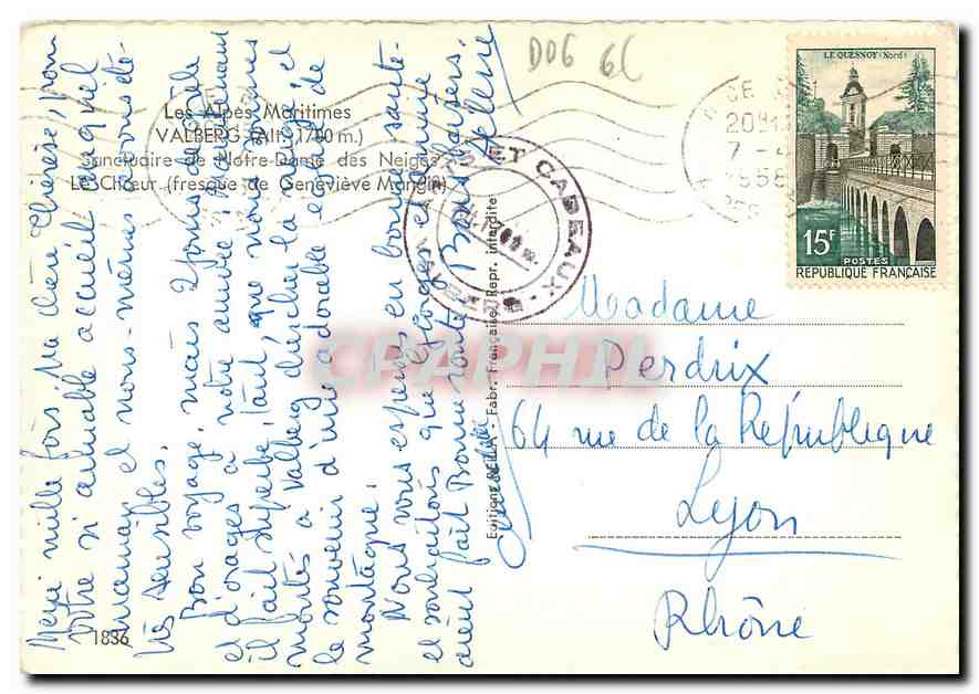 Sépulcre de Notre-Dame des Neiges — Valberg (1700 m) — Rella — Reverso