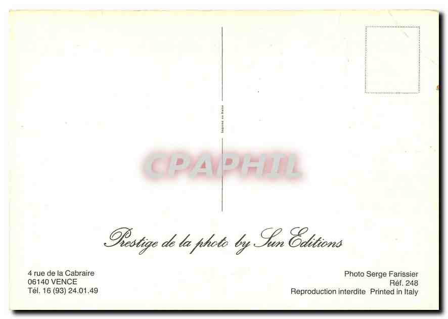 CPM Vence Cabraire  — Rückseite
