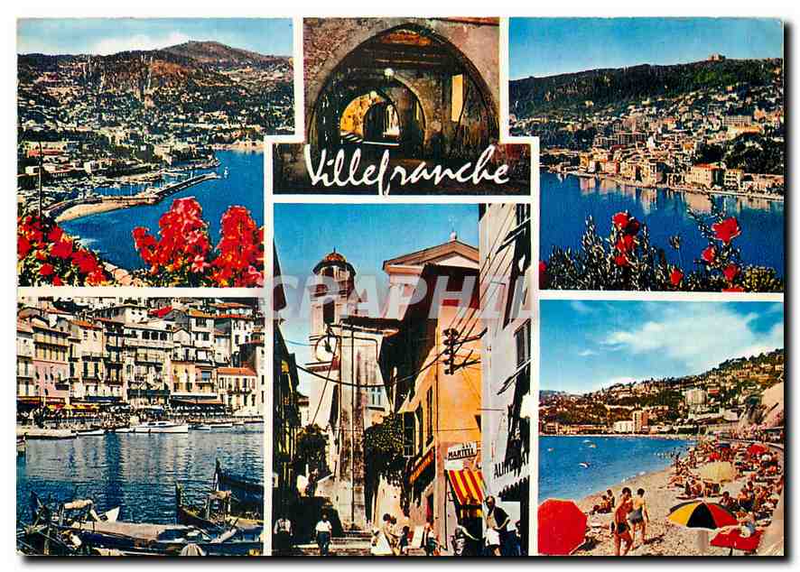 CPM Cote d'Azur Carrefour Mondial du Tourisme Villefranche sur Mer 