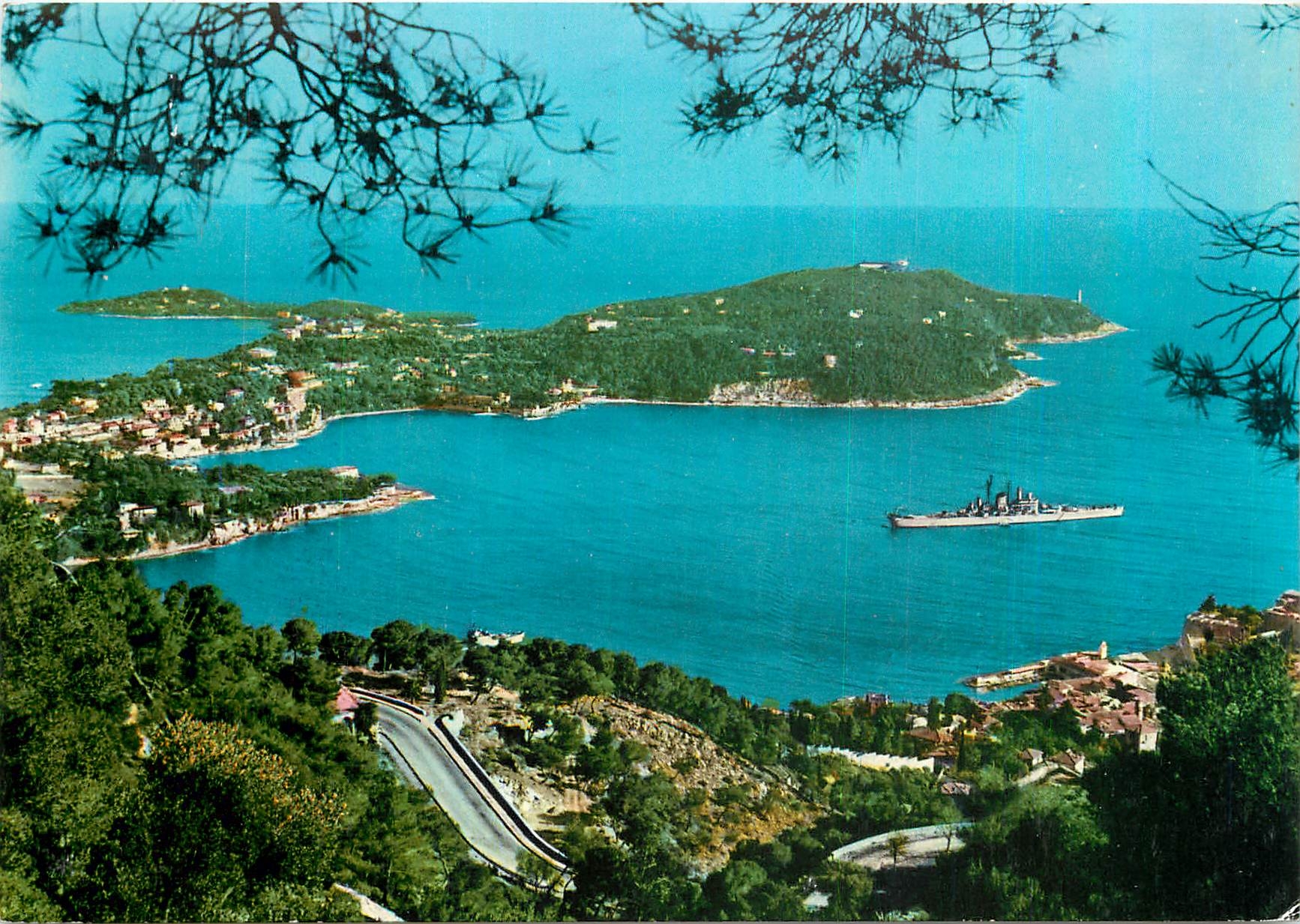 Villefranche-sur-Mer — Vue sur la baie et le Cap Ferrat — Éditions S.E.P.T. - 35