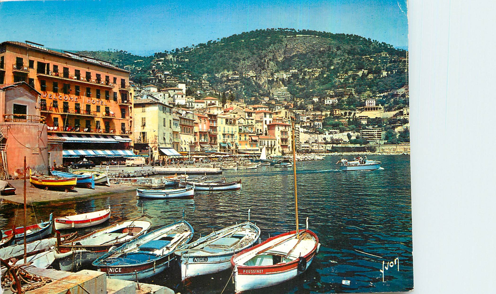CPM Couleurs et Lumiere de France La Cote d'Azur miracle de la nature Villefranche sur Mer Alpes Mar
