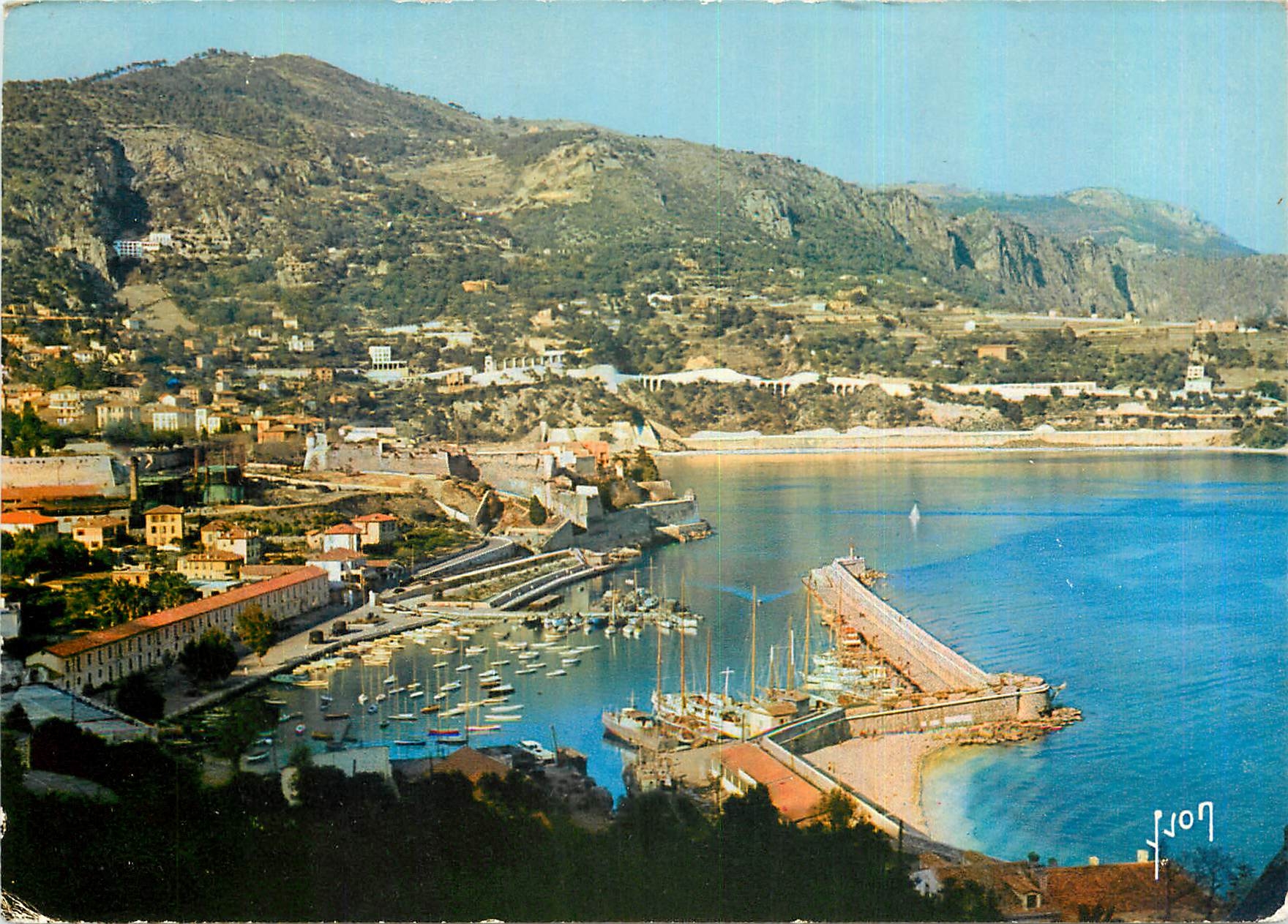 CPM Couleurs et Lumiere de France La Cote d'Azur miracle de la nature Villefranche sur Mer A M Vue g