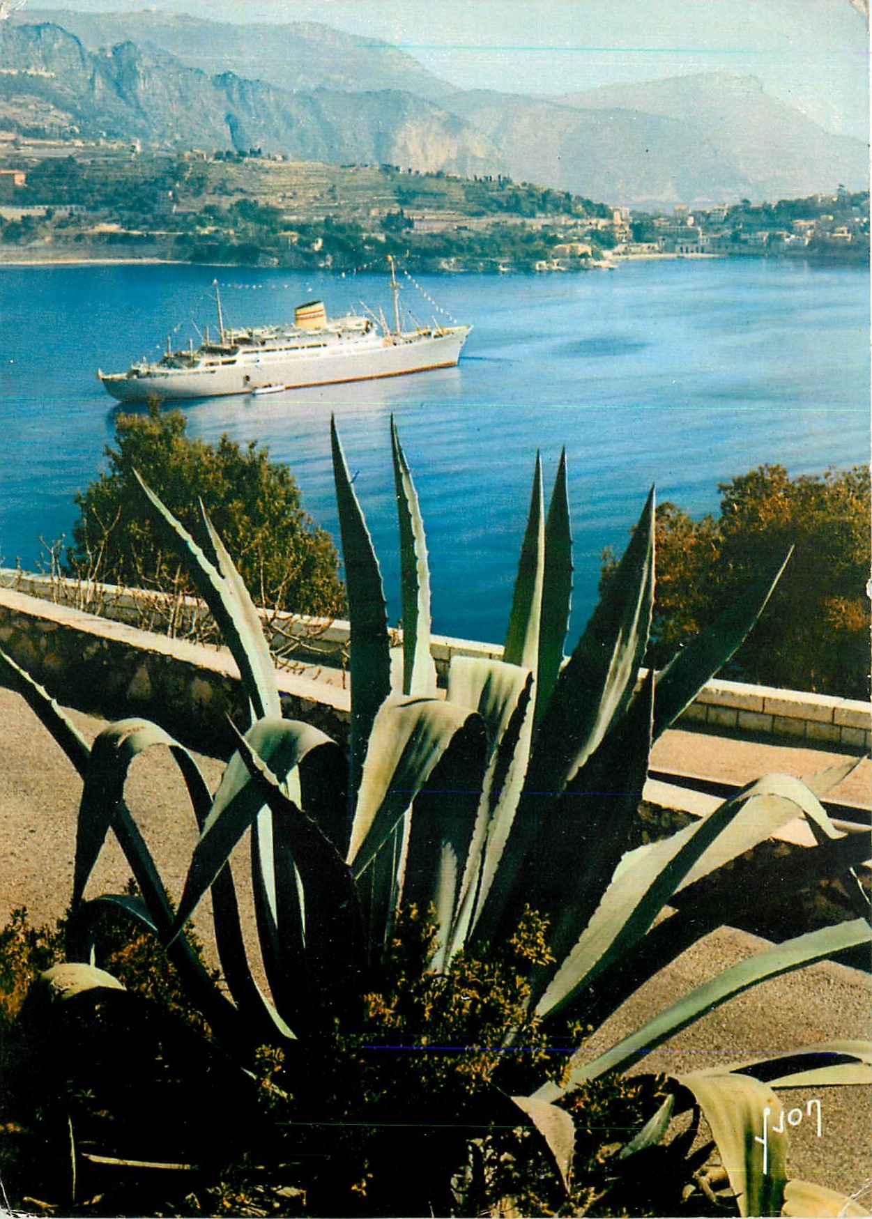 CPM Couleurs et Lumiere de France La Cote d'Azur miracle de la nature Villefranche sur Mer A M 