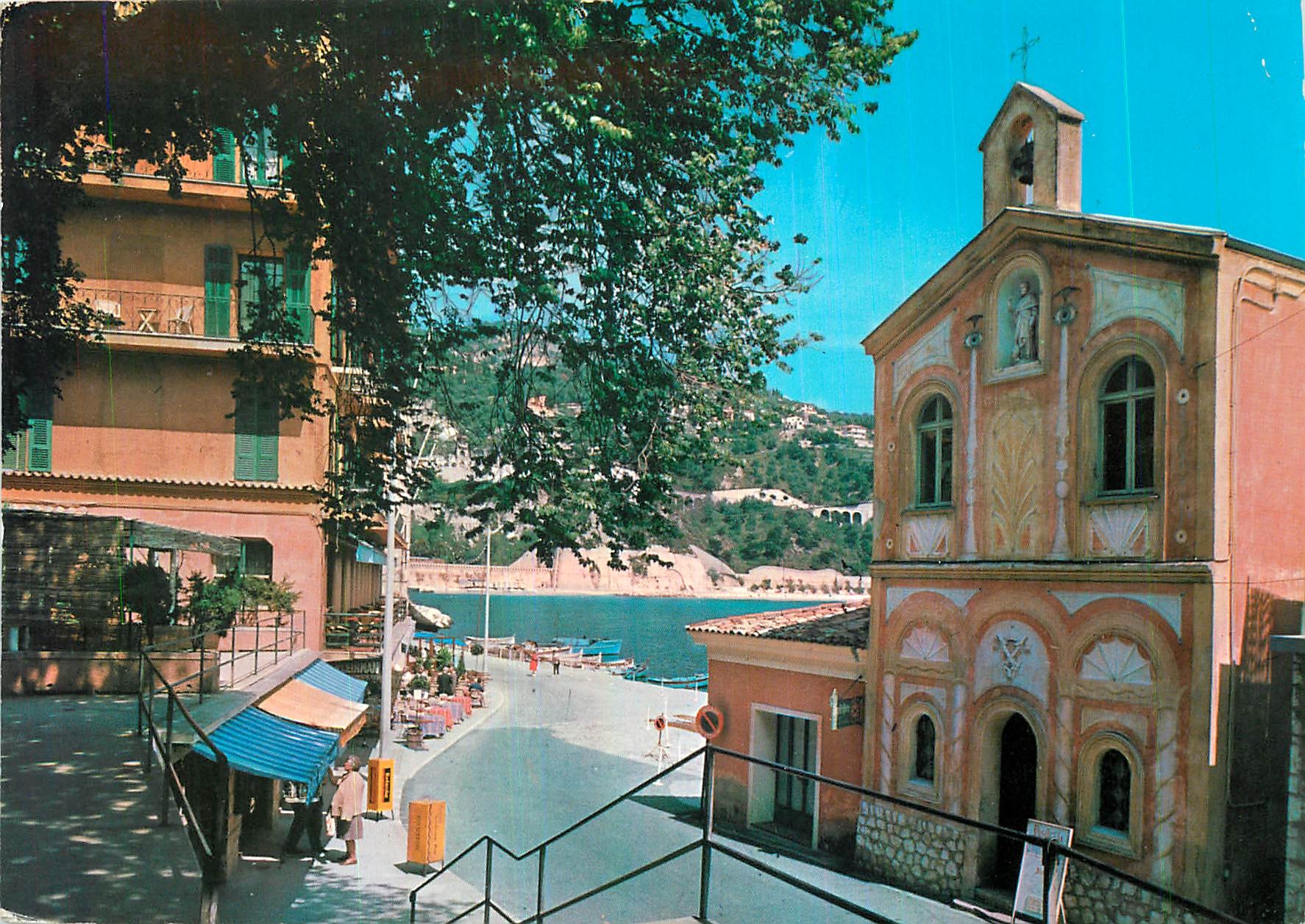 CPM Villefranche sur Mer La Chapelle des Pecheurs 
