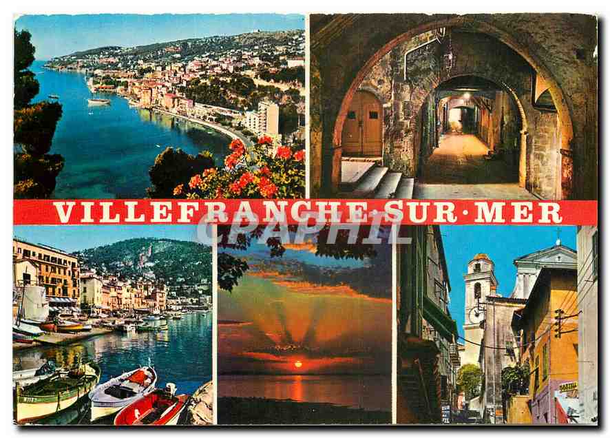 CPM La Cote d'Azur Souvenir de Villefranche sur Mer 