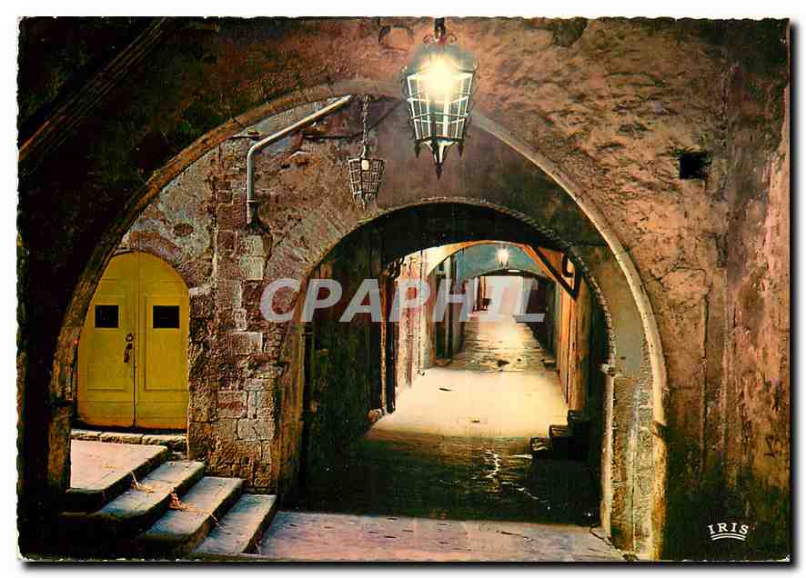 Rue Obscure — Villefranche-sur-Mer — Éditions "La Côte d'Azur"