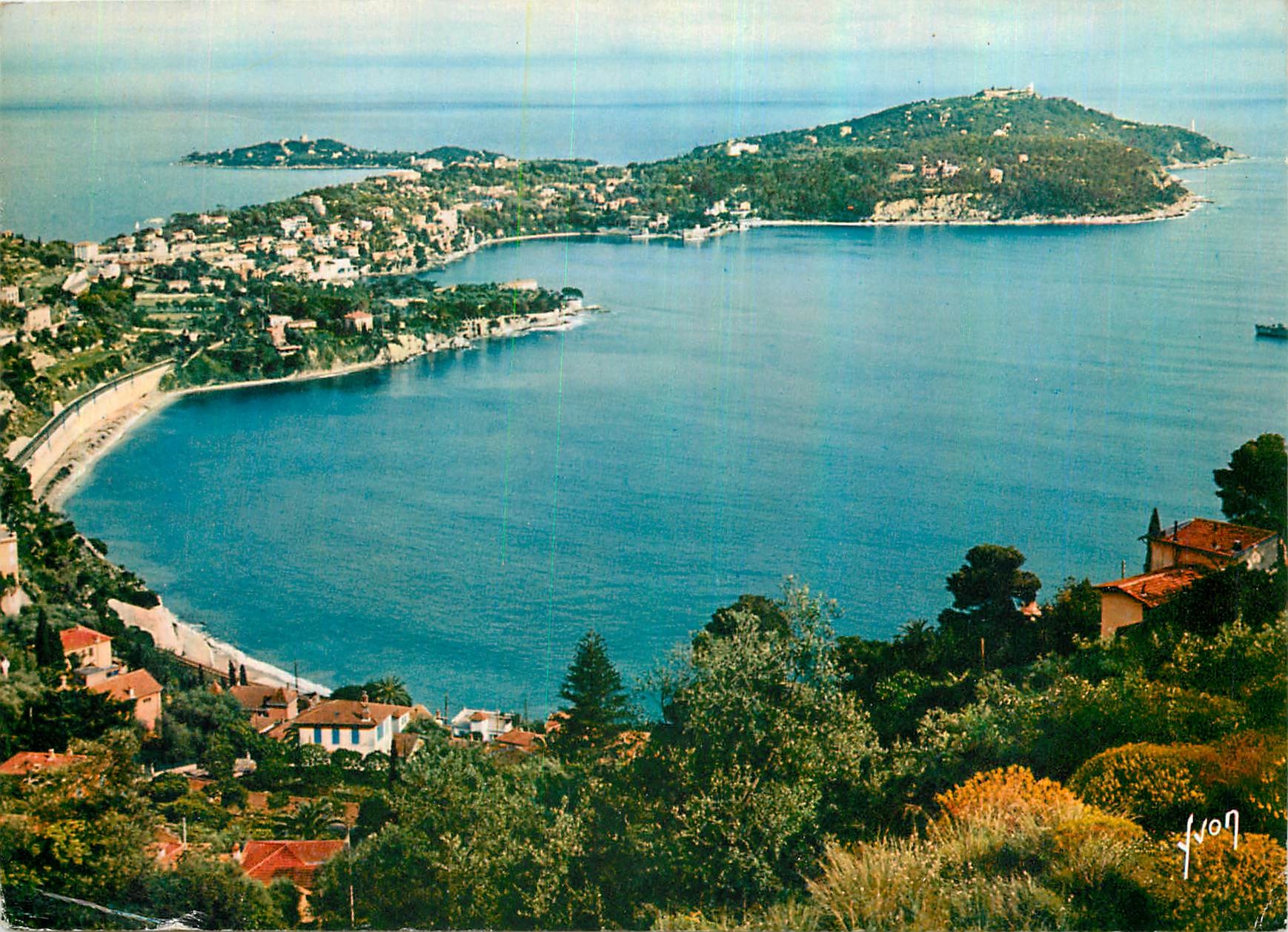CPM Couleurs et Lumiere de France La Cote d'Azur miracle de la nature Villefranche sur Mer A M Rade 