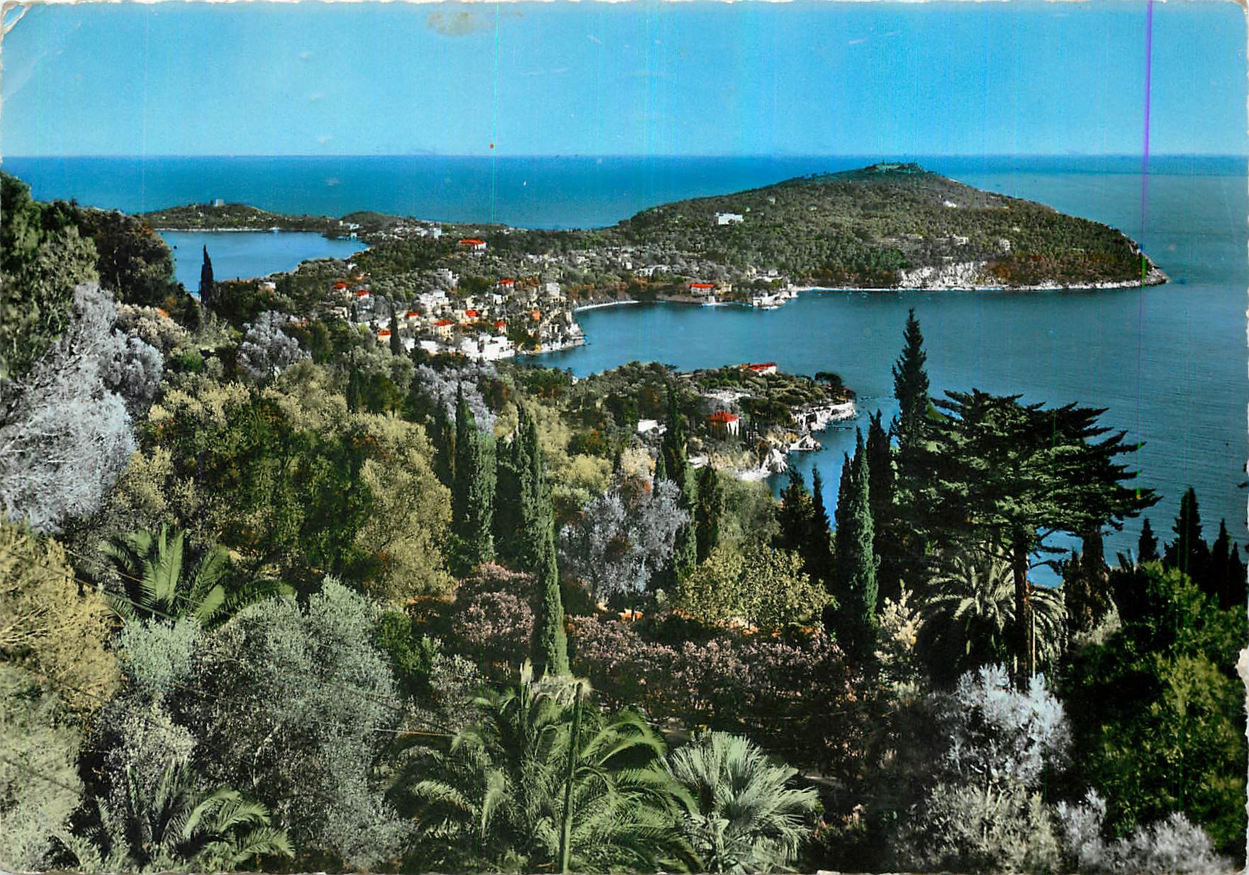 CPM La Cote d'Azur Villefranche sur Mer Le Cap Ferrat 