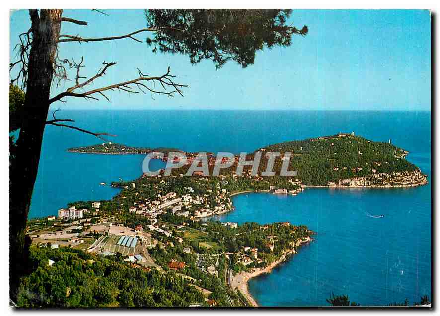 CPM Cote d'Azur Vue sur la rade du Villefranche et le Cap Ferrat 