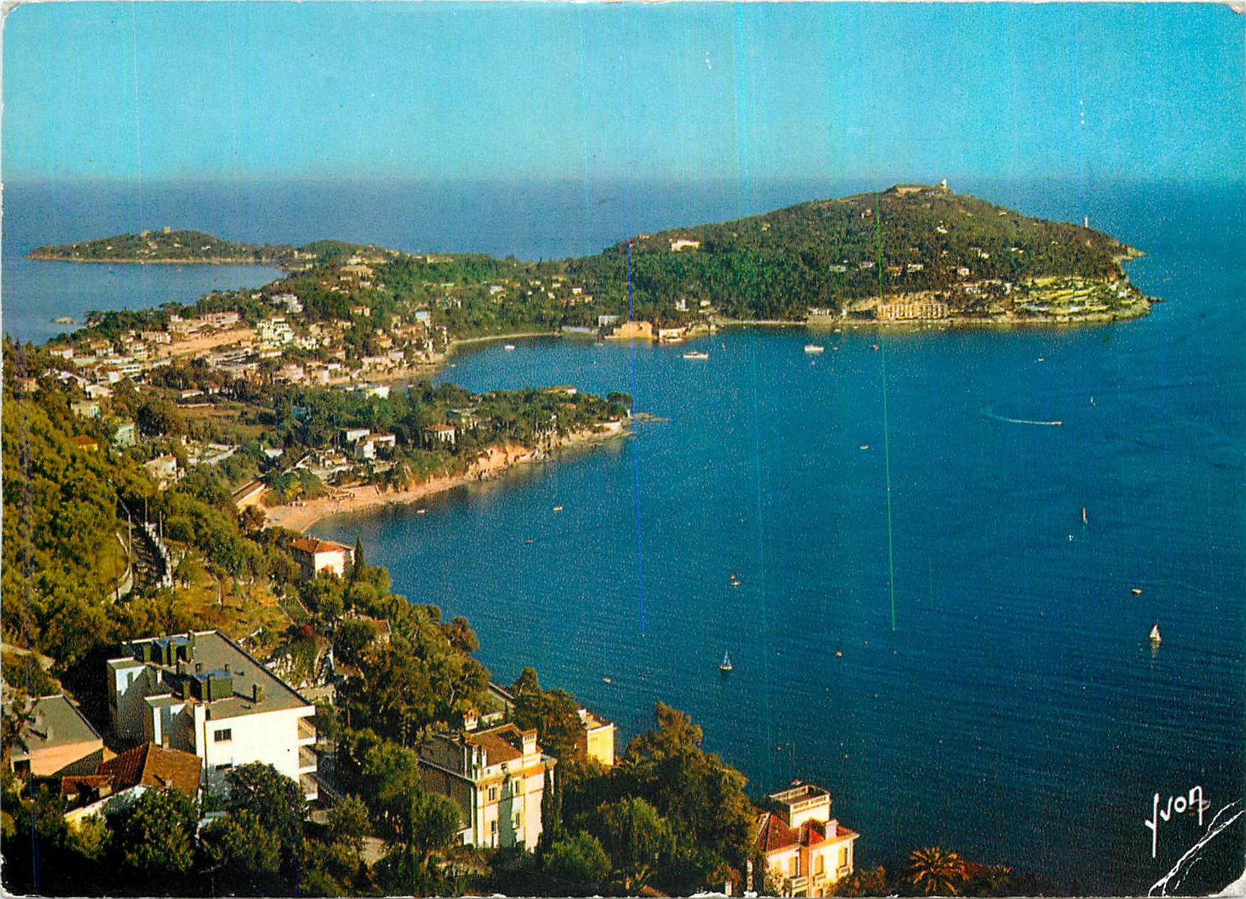 CPM Couleurs et Lumiere de France La Cote d'Azur Villefranche sur Mer Alpes Maritimes Rade de Villef