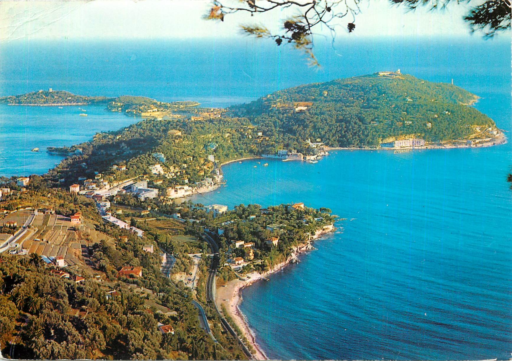 CPM Cote d'Azur Le Cap Ferrat et la rade de Villefranche sur Mer 