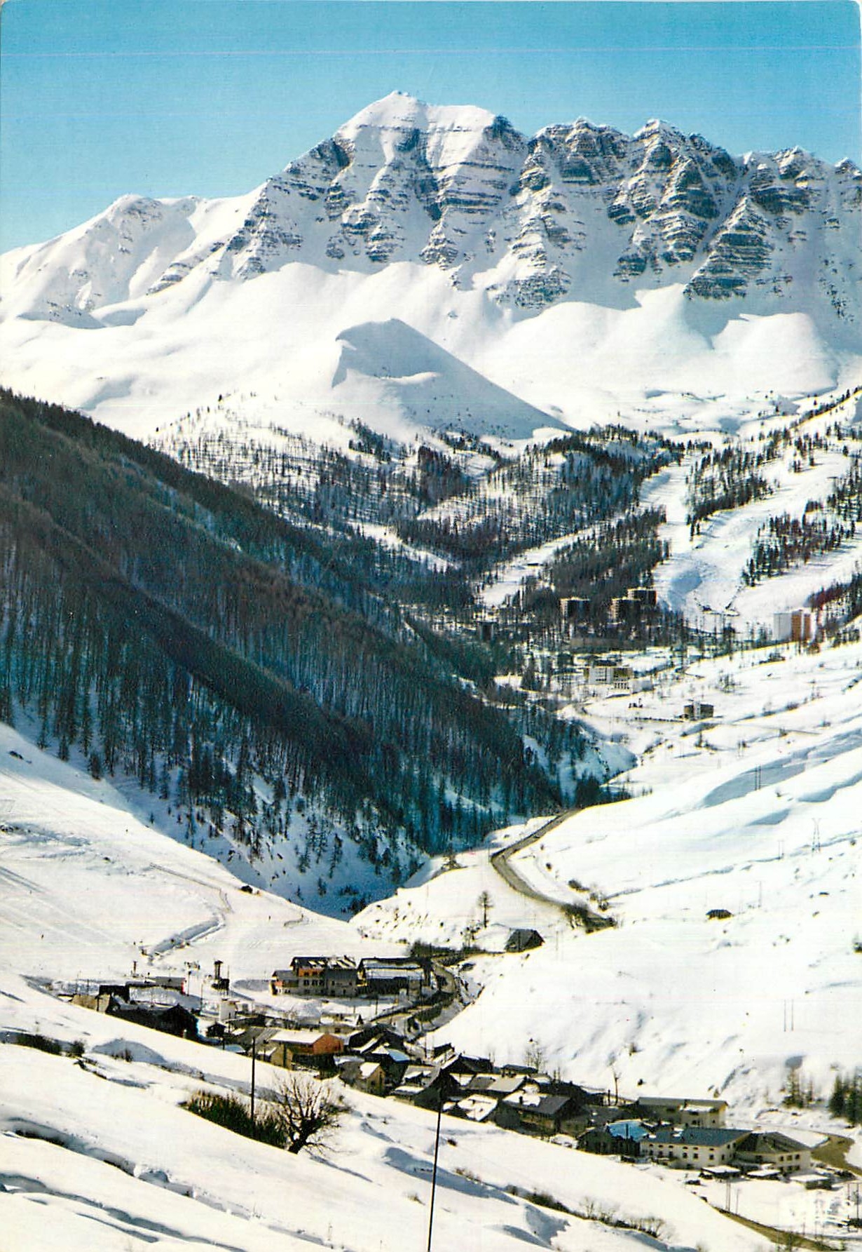 Vars-Ste-Marie et Vars-les-Claux — Vue d'ensemble et les Crêtes de l'Eyssaint — Compagnie des Arts Photographiques
