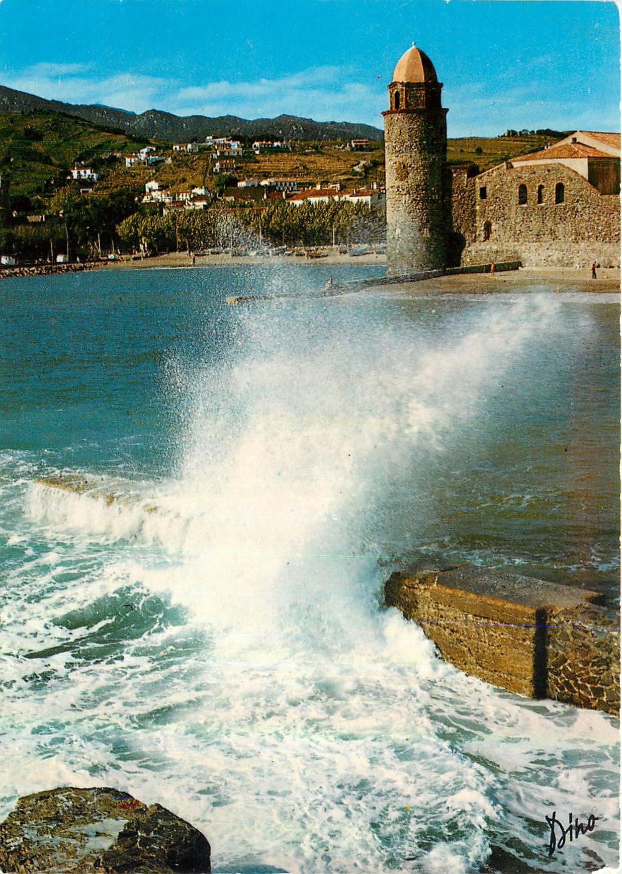 CPM Lumiere et Couleurs de la Copte Vermeille Collioure Celebre Port Catelan 