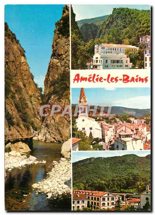 CPM Lumiere et Couleurs du Vallespir Amelie les Bains Station thermale et climatique d'ete et d'hive