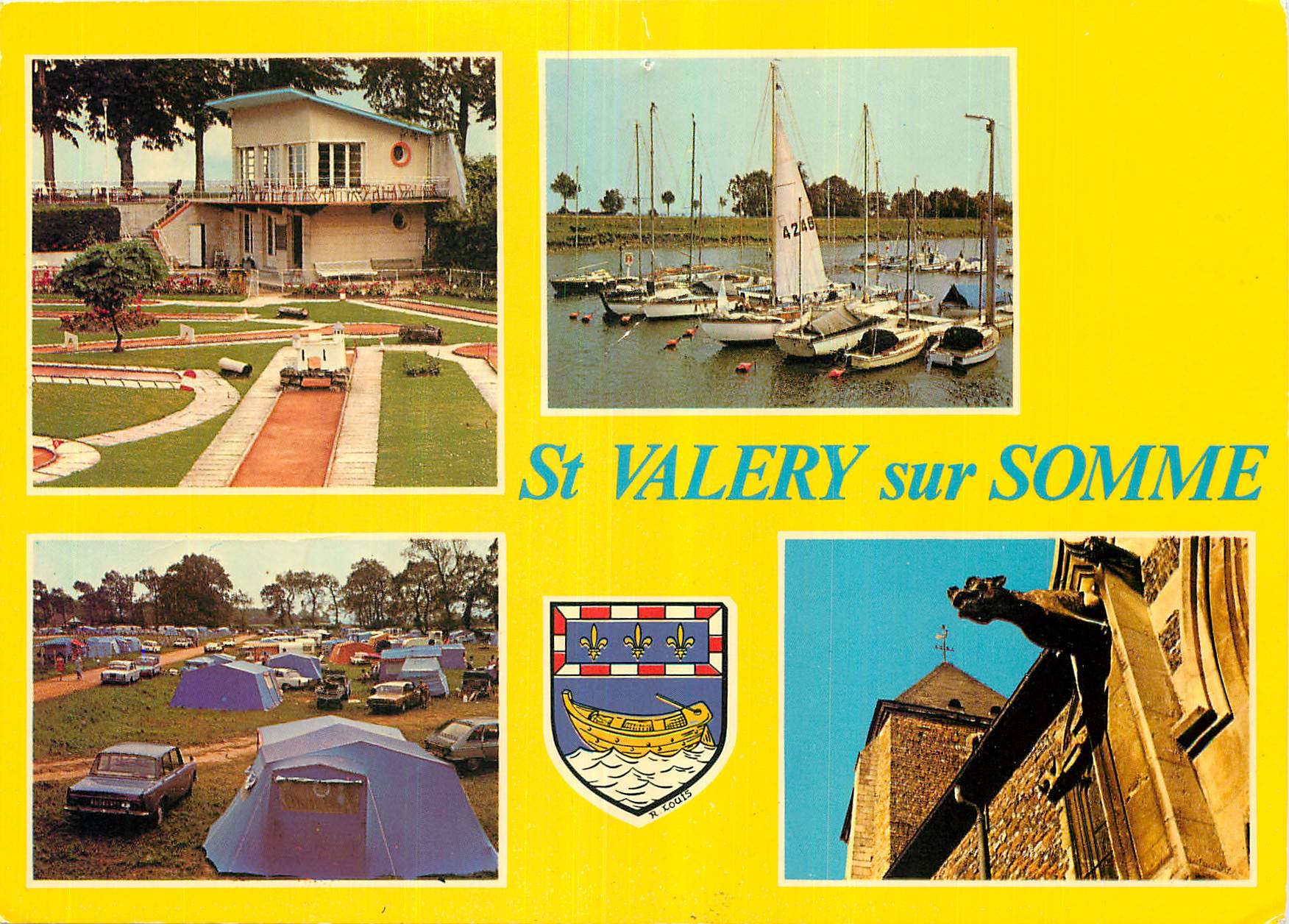 CPM Saint Valery sur Somme Les sports 