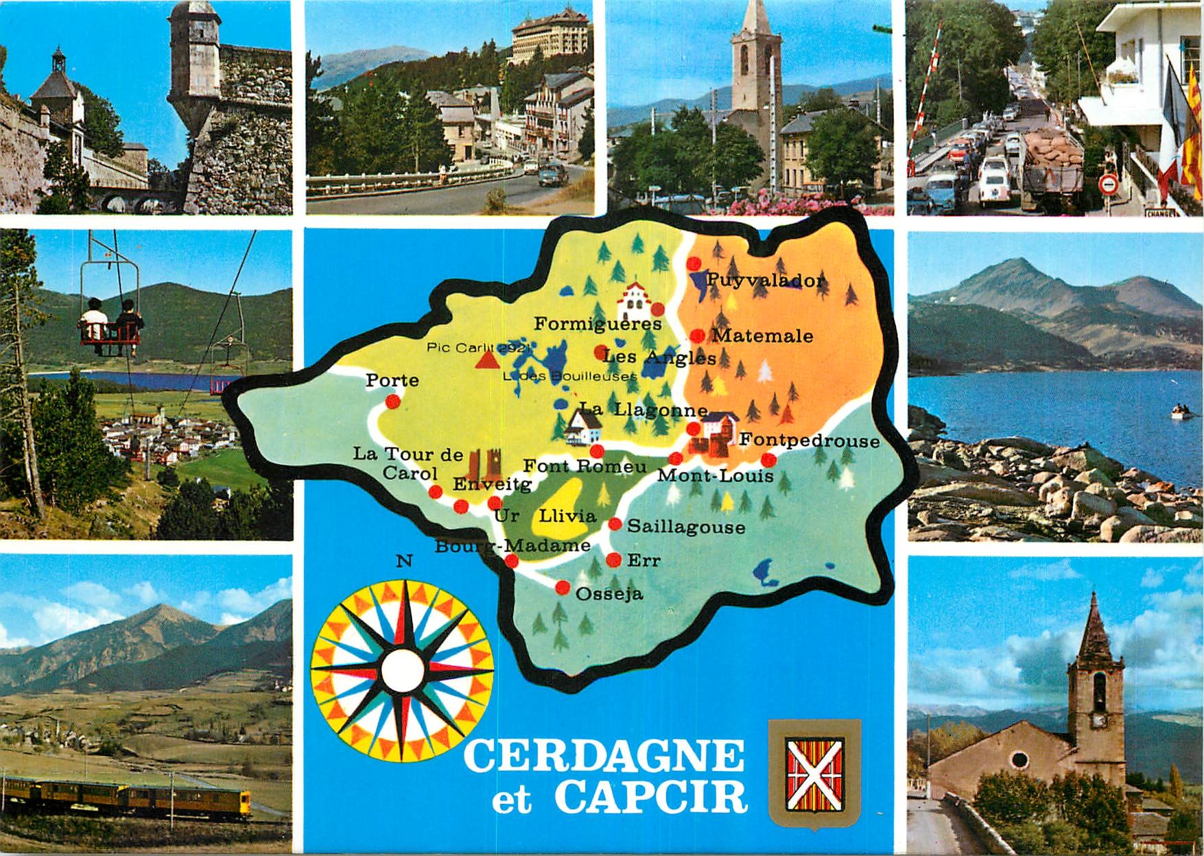 CPM Lumiere et Couleurs du Roussillon Py Or La Cerdagne et le Capcir 