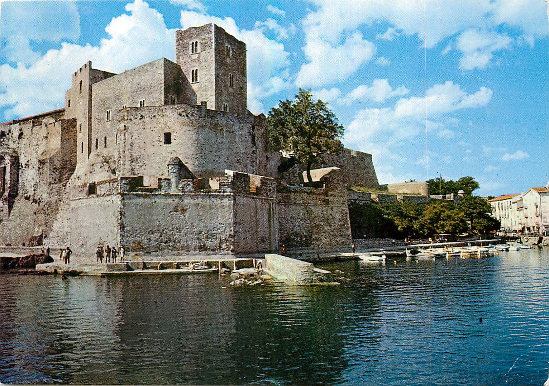 CPM Collioure Le Chateau des Templiers Le nouveau Port 