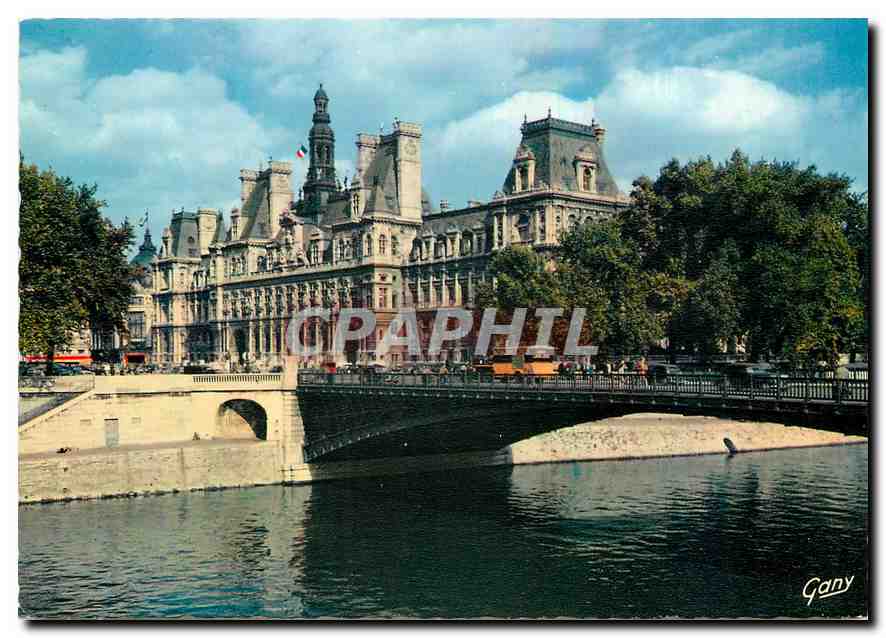CPM Paris L'Hotel de Ville 