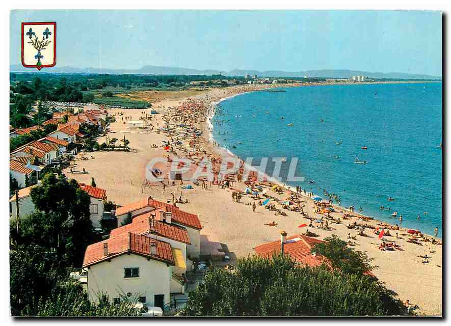 CPM La Cote Vermeille Argeles sur Mer Racou Plage 