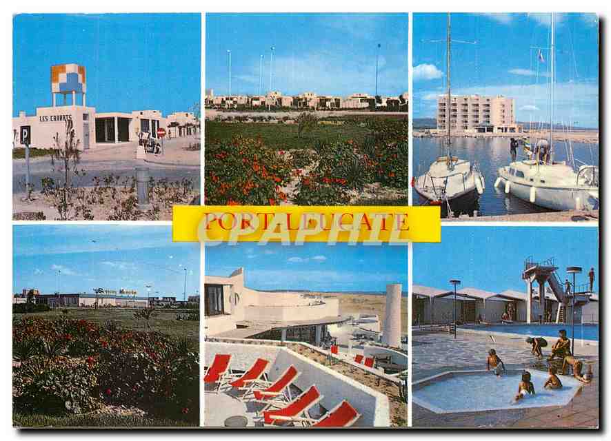 CPM Port Leucate Les Carrats le Port Le Kyklos La Piscine 