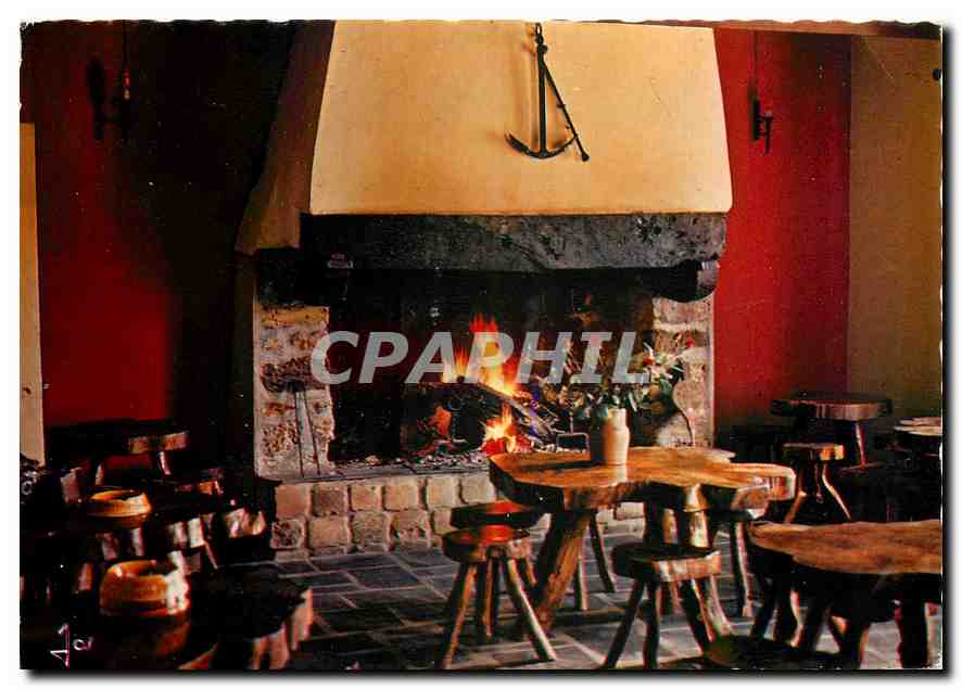 CPM La Bretagne en Couleurs Les bords de l'Aulne La Chaumiere de Terenez 