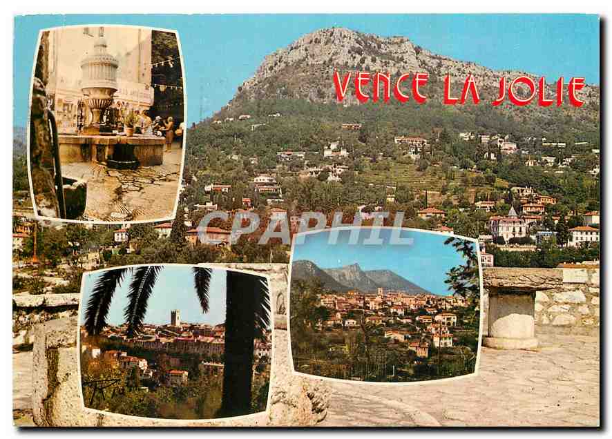 CPM La Cote d'Azur inoubliable Vence la Jolie 