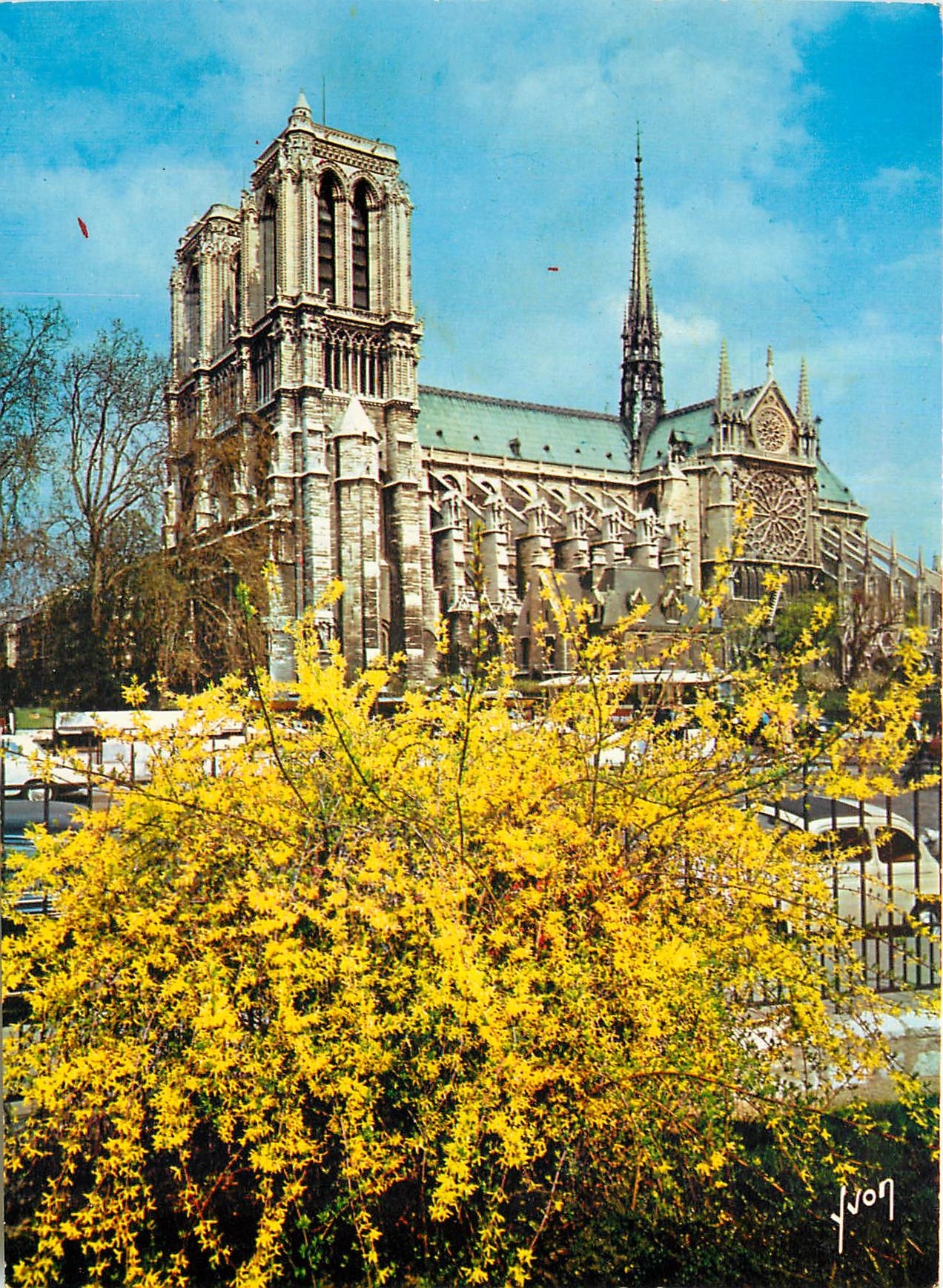 CPM Couleurs et Lumiere de France Paris Notre Dame 