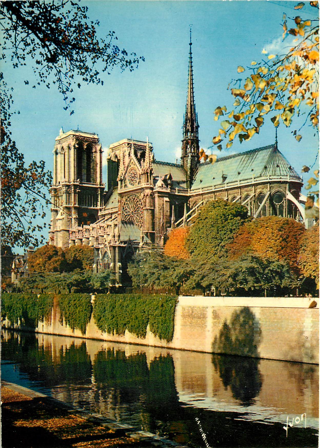 CPM Couleurs et Lumiere de France Paris Notre Dame 