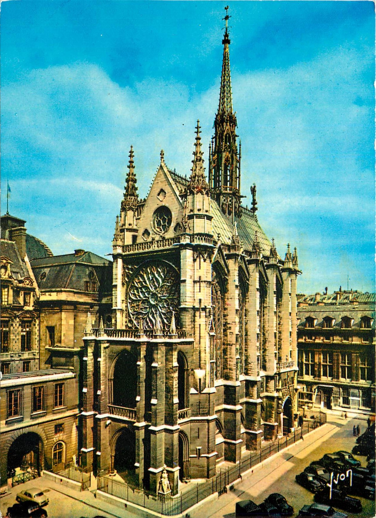 CPM Couleurs et Lumiere de France Paris La Sainte Chapelle 