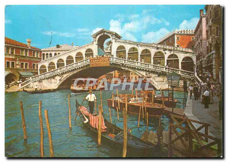 CPM Venezia Le Pont de Rialto 