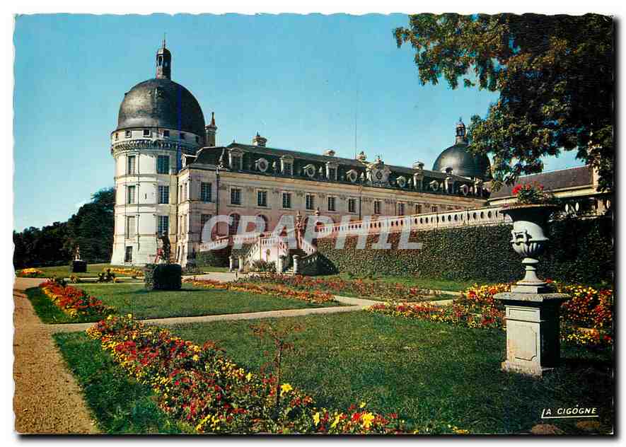 CPM Valencay Indre le Chateau XVI XVII S le Jardin de la Duchesse 