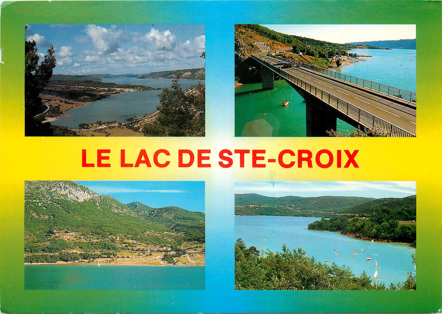 CPM Le Lac de Ste Croix forme par les Eaux du Verdon 