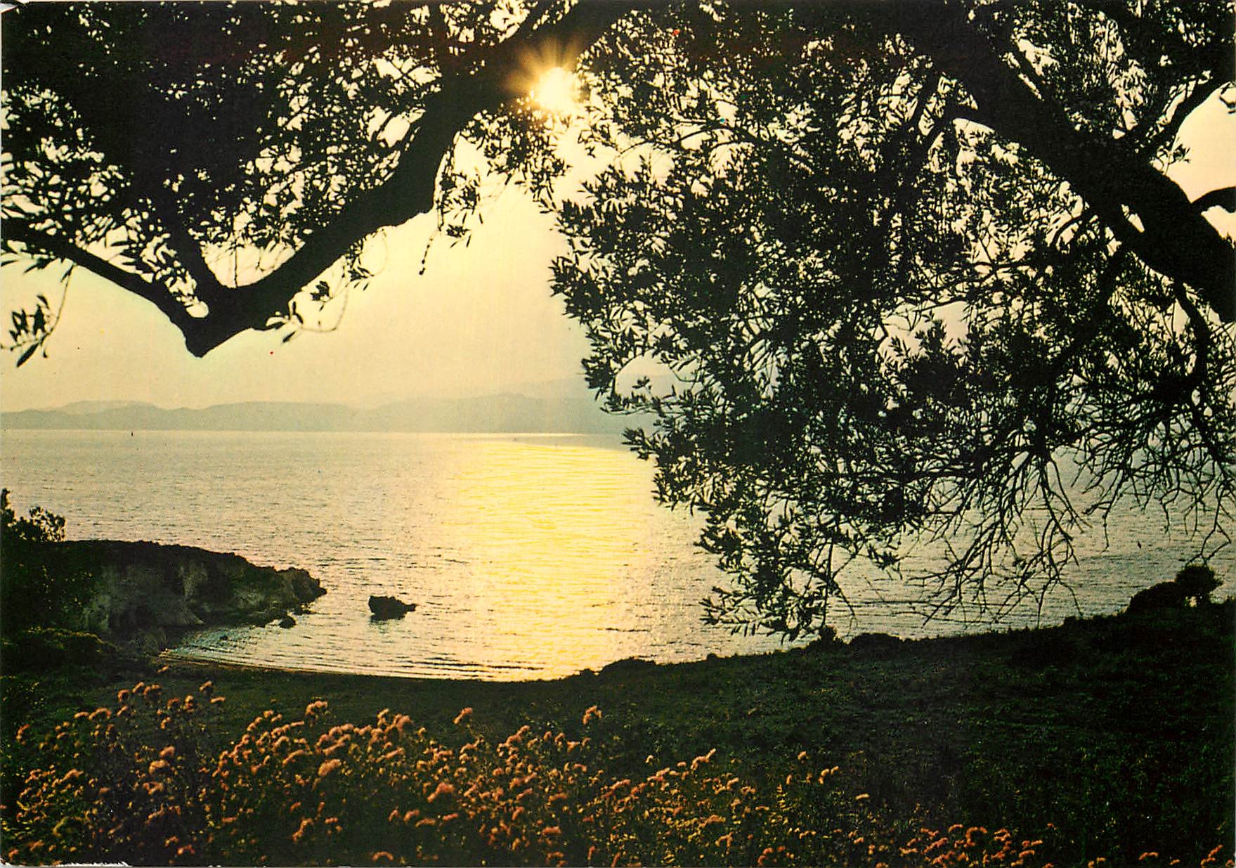 CPM Cephalonie Poros Coucher du soleil 