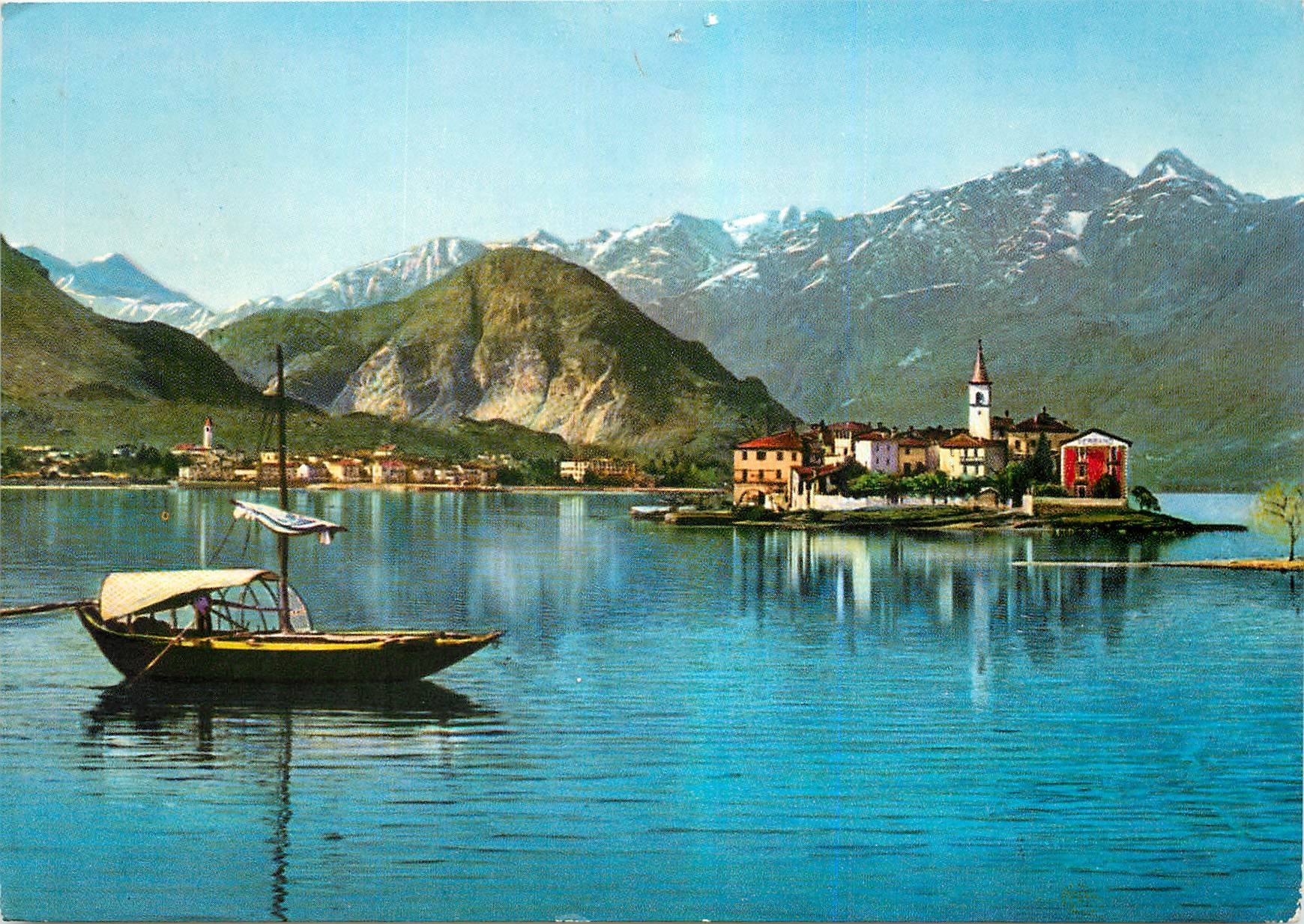 CPM Saveno ed Isola Superiore Lac Majeur 