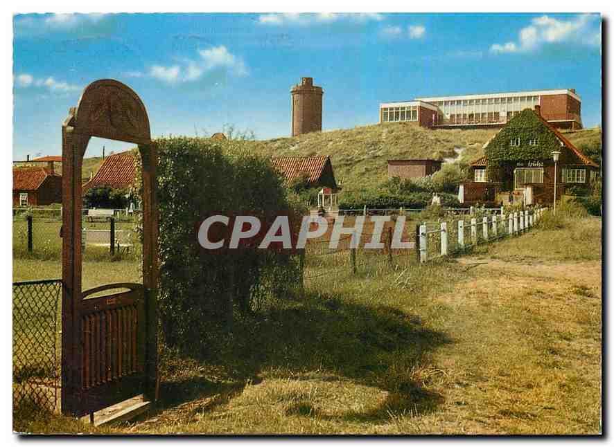CPM Kurhalle mit Wasserturm Nordseebad Juist 