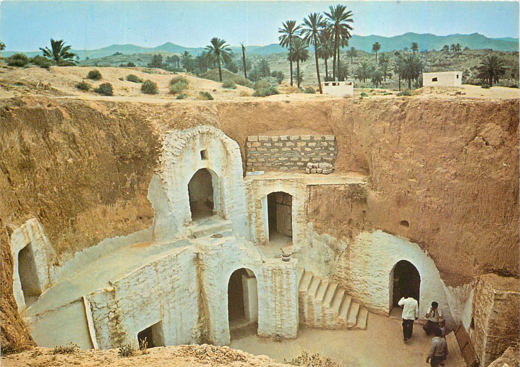 CPM Sud Tunisien Matmata Habitation Traditionelle 
