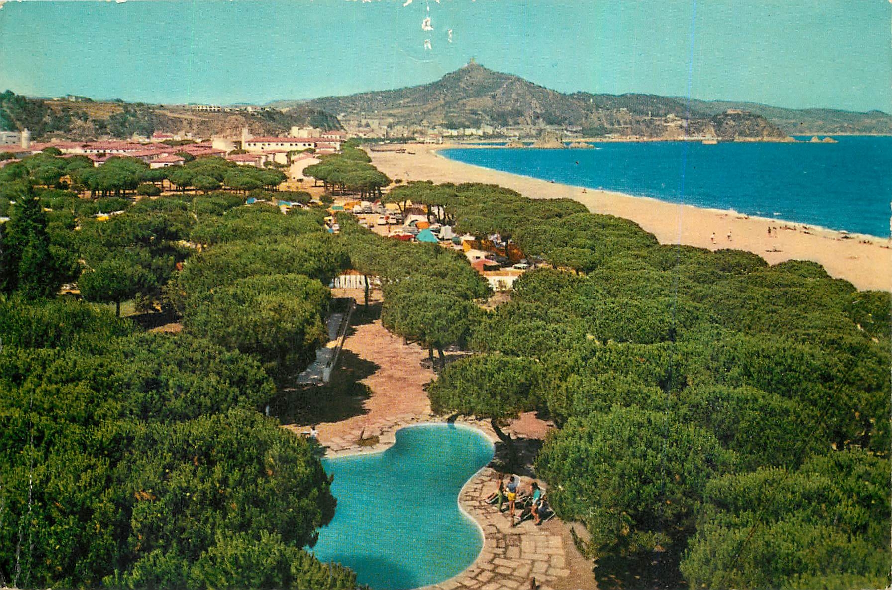 CPM Costa Brava Blanes Vue generale et Plage 