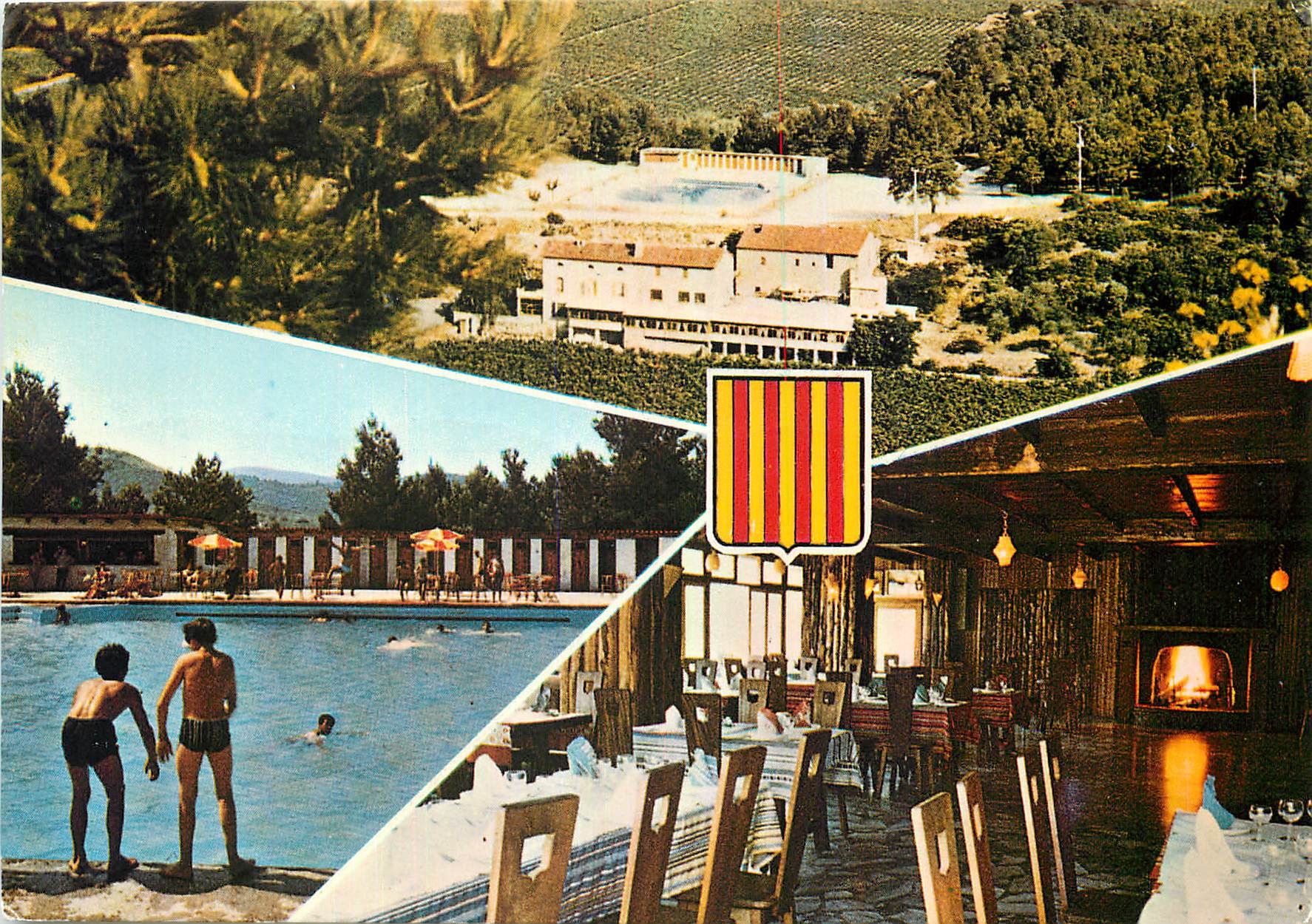 CPM Auberge de l'Alzine et sa Piscine L'Oasis des Corbieres 