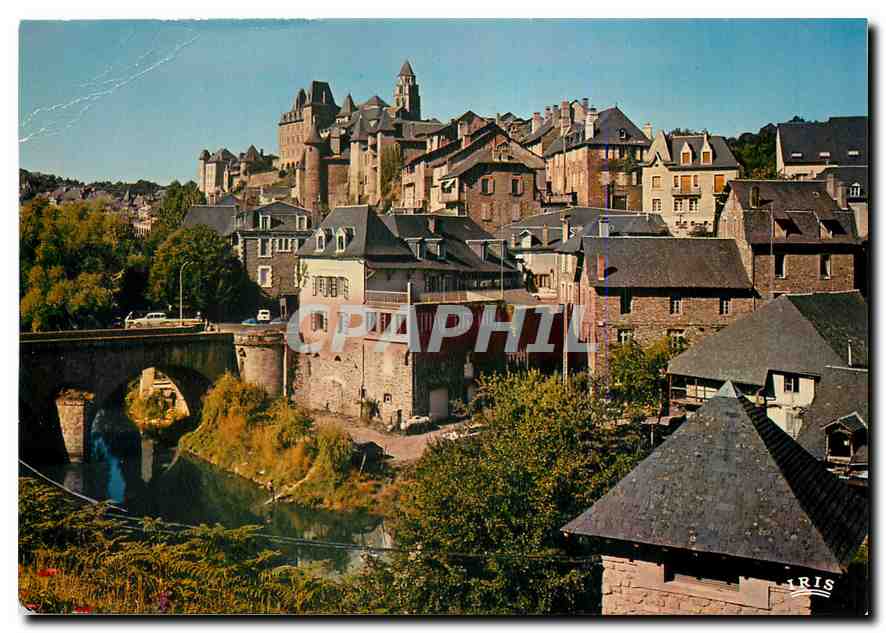 CPM Uzerche Correze La Perle du Limousin Vue d'ensemble 