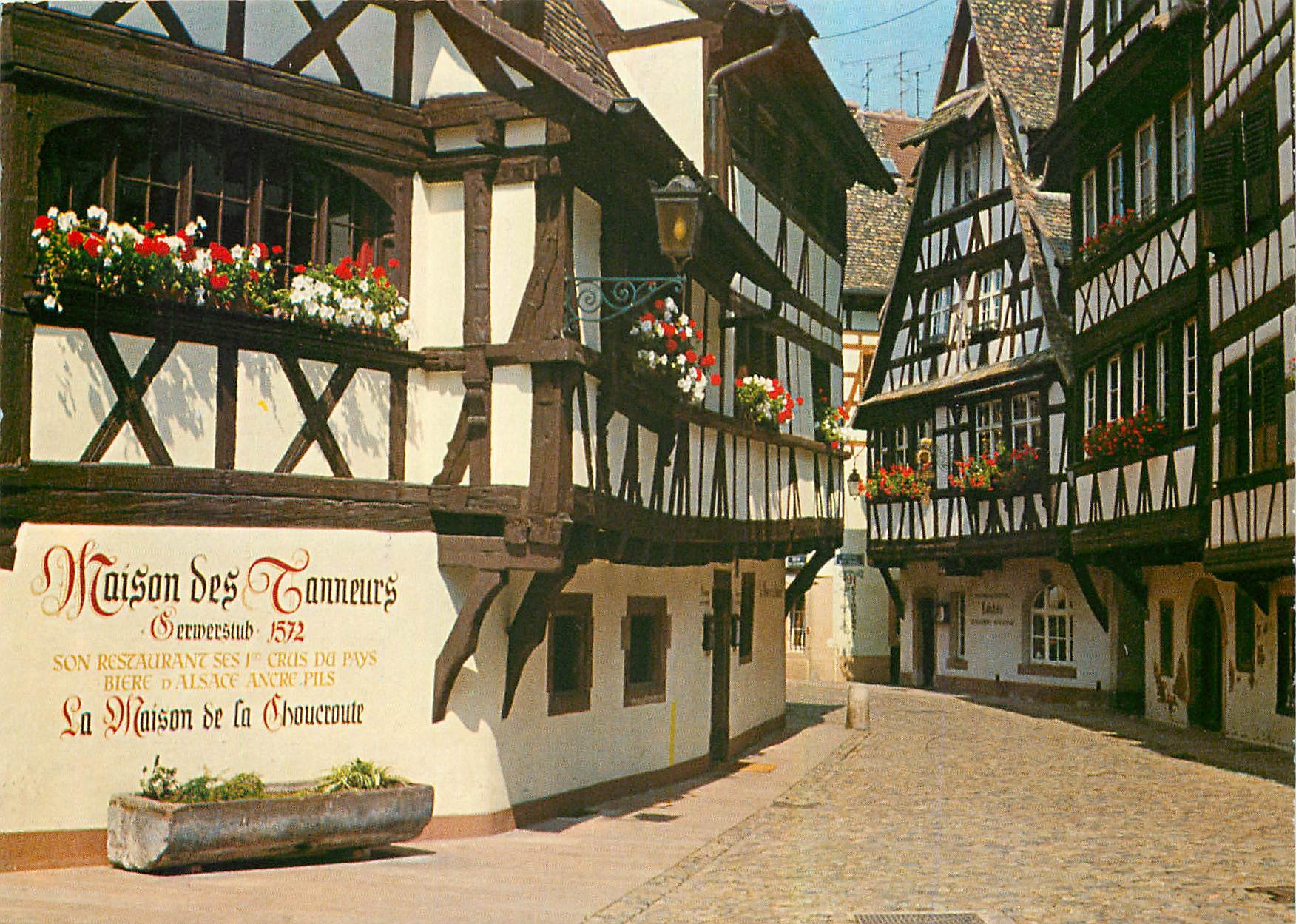 Maison des Tanneurs — Strasbourg (Alsace) — éditeur : Agence de Diffusion 67.200