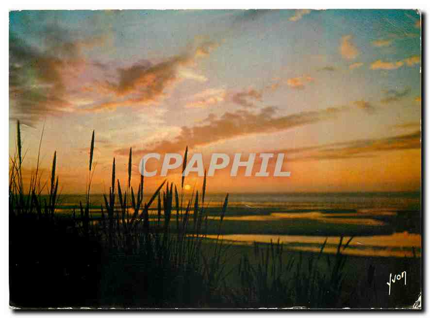 CPM Couleurs et Lumiere de France Crepuscule sur l'Ocean 