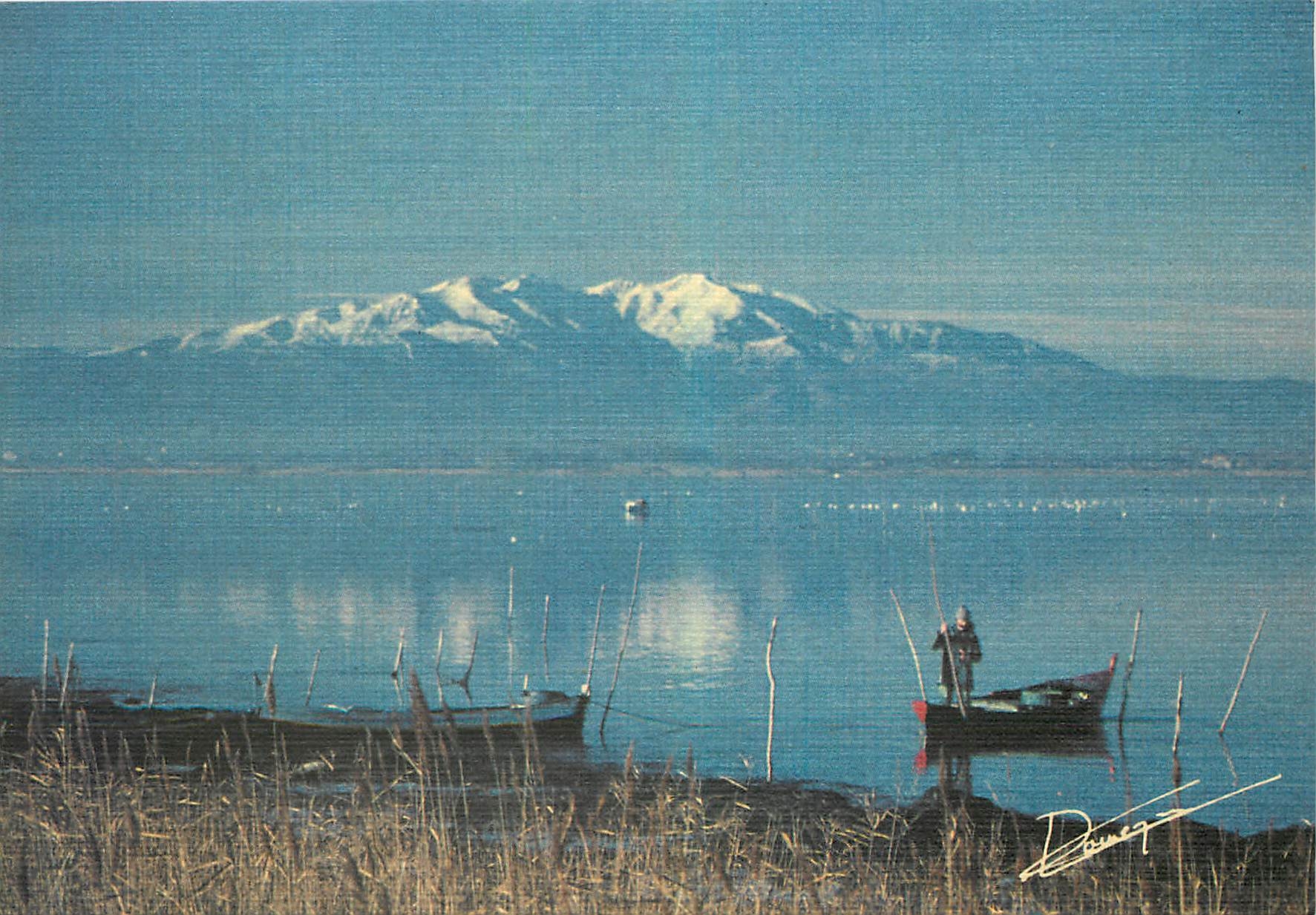 CPM L'etang de Canet St Nazaire et le Canigou 