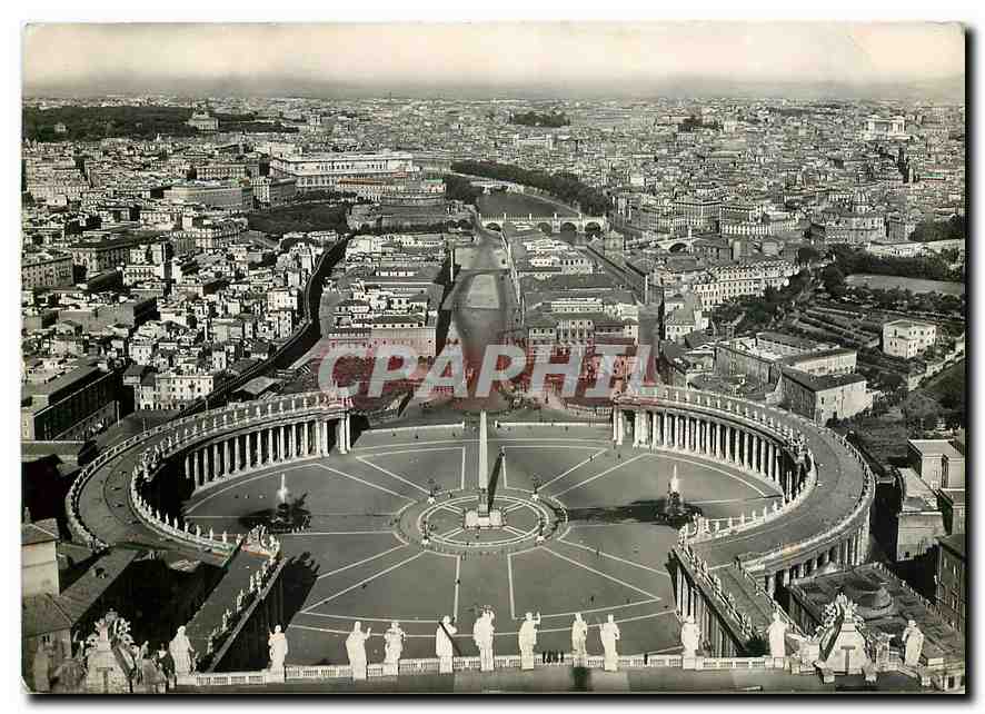CPM Rome Panorama de la Coupole de St Pierre 