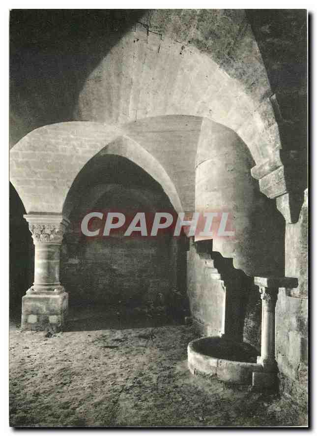 CPM Abbaye de Senanque Gordes Salle des moines 