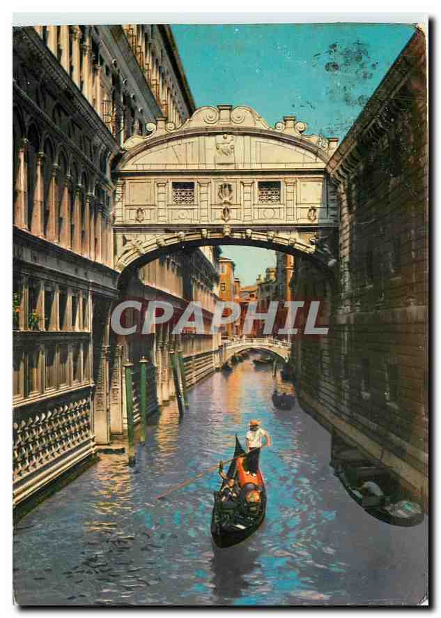 CPM Venezia Le pont des soupirs 