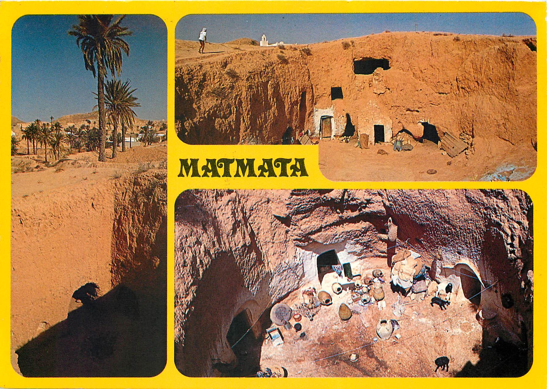 CPM Tunisie Matmata habitation troglodyte 