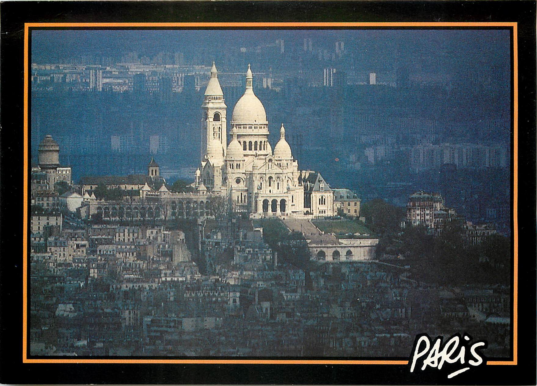 CPM Le Sacre Coeur Paris 